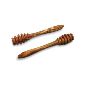 ช้อนตักน้ำผึ้งไม้ธรรมชาติ ทำด้วยมือ ปลอดภัยสำหรับอาหาร ใช้ในครัว - Product Image 2
