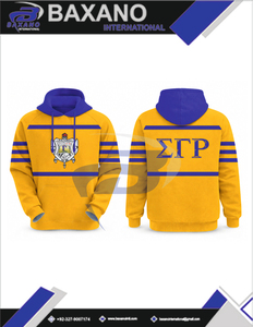 เสื้อฮู้ดดี้โอเวอร์ไซส์ Sigma Gamma Rho SGR Sorority แบบเรียบง่าย ไซส์พลัส ระบายอากาศได้ดี ผ้าไม่ยับ สไตล์สตรีทแวร์ สำหรับฤดูใบไม้ร่วง ทันสมัย - Product Image 6