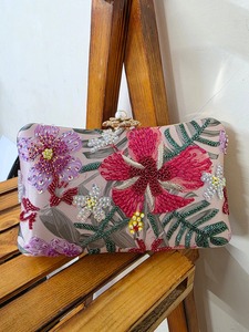 Best Quality Stylish Women <b>Clutch</b> Purse for Party Evening Wedding Designer Handmade Handbag Available At Best Market Price - Product Image 6