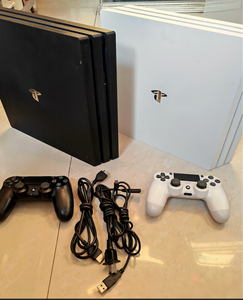 Wholesale 95% New <strong>PS4</strong> Pro Game Console 1TB Preloaded Classic Retro Games, Original Wireless <strong>Controller</strong> Multi Country Plug - Product Image 5