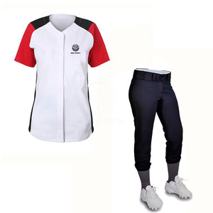 Customized Logo Light Weight Breathable Softball Uniform Oversized Cheap Price Wholesale Softball Uniform For Women - Product Image 6