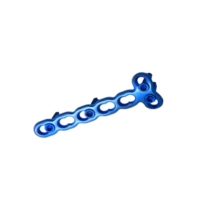 Implantes Quirúrgicos para Mano con Certificación CE ISO, Placa de Bloqueo Metacarpiana de Titanio Anodizado Azul Mini T-Plate de 2.0mm para Fracturas - Product Image 5