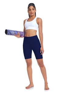 Leggings de Yoga de Cintura Alta con Logotipo Personalizado, Shorts Deportivos para Gimnasio, para Venta en Línea, para Mujer - Product Image 3