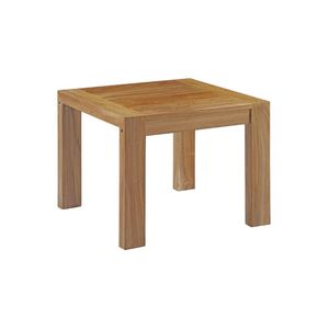 European Style Tira Teak <b>Wood</b> Coffee <b>Table</b> Solid <b>Wood</b> Square Outdoor Patio <b>Side</b> <b>Table</b> for Hotel Cafe Garden - Product Image 1