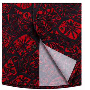Chemise décontractée à boutons pour homme avec imprimé graphique, matière douce et impression de haute qualité durable, chemise à manches courtes pour homme - Product Image 5