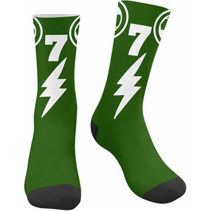 Chaussettes de sport unisexes en tricot, écologiques, à faible MOQ, pour jeunes, printemps, course, cyclisme, basketball, athlétiques - Product Image 1