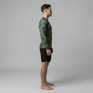 Customize Your Own Logo <b>Men's</b> Sublimated Rash Guard Full Sleeve <b>Men's</b> Sublimation Rash Guard <b>Compression</b> <b>Shirt</b> Rash guard - Product Image 6