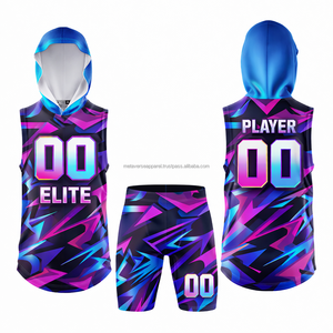 Conjuntos de Uniformes de Fútbol 7v7 Sublimados sin Mangas para Adultos, 100% Poliéster, Ropa de Equipo Cómoda, HECHO POR METAVERSE APPAREL - Product Image 1