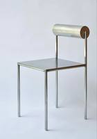Tabouret de bar moderne en métal à prix de gros avec dossier, siège rembourré en cuir PU, fait main pour salon