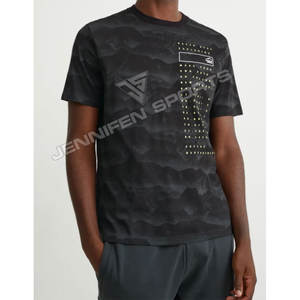 Camiseta de Hombre de Alta Calidad a Precio de Fábrica, Estilo Tie-Dye, Corte Regular, Logotipo Personalizado, Ligera y Transpirable - Product Image 4