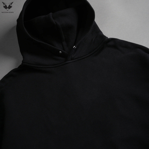 Sudadera con Capucha en Color Negro, Ropa Deportiva Personalizada al por Mayor, Fabricante de Ropa Urbana, Precio de Fábrica OEM/ODM, Ropa Deportiva para Hombre - Product Image 5
