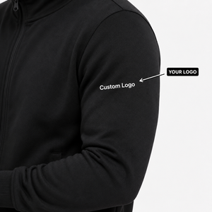Fabricante de Conjuntos Deportivos para Hombre, Chaqueta de Entrenamiento de Poliéster con Logotipo Personalizado y Pantalones para Correr - Product Image 5