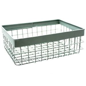 Hot Sale Metal <b>Wire</b> <b>Basket</b> Rectangle Gold Finishing for Home and Kitchen <b>Storage</b> <b>Basket</b> for Grocery & Food - Product Image 4