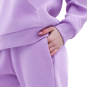 Conjunto Deportivo para Mujer, Diseño Personalizado, Servicio OEM, Poliéster/Algodón, Felpa, Impermeable, Dos Piezas, Largo Completo - Product Image 6