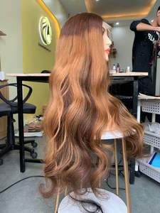 Alta calidad 100% Sin enredos Sin cobertizo Vietnames Virgin Remy Extensiones de cabello humano Estilo ondulado - Product Image 4