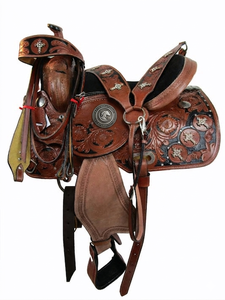 Silla de Montar Occidental con Nuevo Diseño, Cuero Estándar y Logotipo Personalizado - Product Image 3