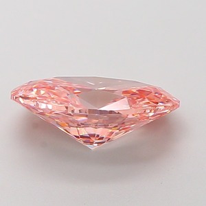 Diamant CVD rose vif fantaisie ovale de 2,04 carats, clarté VS1, polissage excellent, pierre précieuse non montée pour bijoux et bagues personnalisées - Product Image 5