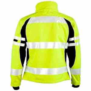 Veste de sécurité réfléchissante personnalisable en polyester, à LED, séchage rapide, confortable pour le travail hivernal, avec support de logo - Product Image 6