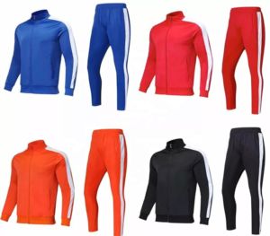 Nuevo Conjunto Deportivo Unisex de Punto para Primavera, de Secado Rápido, Color Sólido, 100% Poliéster, Entrega Rápida, Personalizable, Elástico, para Fútbol - Product Image 6