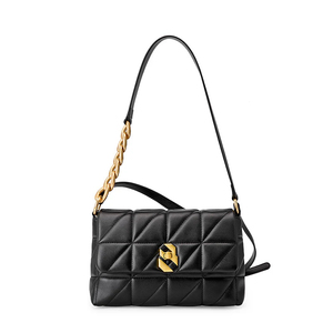 Women Stylish Quilted Leather <b>Shoulder</b> Cross Body Bag High Quality Wholesale OEM Custom Logo with <b>Shoulder</b> <b>Strap</b> & Inner Pockets - Product Image 2