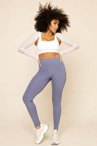 High Waist Solid Color Yoga <b>Leggings</b> 2 Side <b>Pockets</b> Full Length Seamless Spandex Polyester Squat-proof Anti-cameltoe Women's - Product Image 5