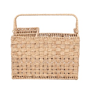Seagrass <b>basket</b> for holding tableware Handmade <b>Storage</b> <b>Basket</b> Wholesale eco-friendly Made in Viet Nam - Product Image 4