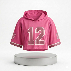 Custom Sublimated Mesh Crop Jersey Men's Athletic Wear Plus Size Quick Dry v Neck Print Retro - Product Image 5