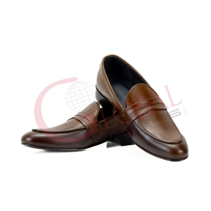 รองเท้าหนังแท้สไตล์วินเทจคุณภาพสูงรุ่นใหม่สำหรับผู้ชายขายส่งปี 2026 รองเท้าโลฟเฟอร์ลำลอง - Product Image 2