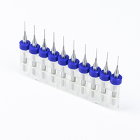 Venta directa de fábrica de brocas PCB tipo STF Serie de brocas de aleación de 0,10mm-6,5mm de diámetro para campo aeroespacial CNC