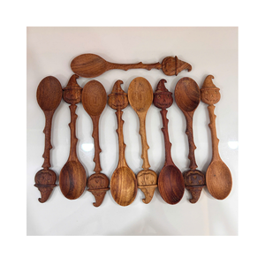 Vietnam Wooden Cooking Utensils Kitchen <b>Spoon</b> For Food Preparation Serving Rice Soup Noodles And Daily Cooking Tasks - Product Image 1