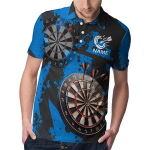 Des polos Dart personnalisés sont disponibles, permettant de personnaliser les noms et les titres d'équipe avec une qualité et un prix imbattables. - Product Image 3