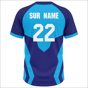 High Quality Premium Custom Baseball Jerseys Breathable Anti-Bacterial Sublimated Half Sleeves Team Uniform Manufacturer - Product Image 3