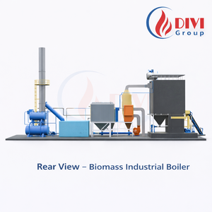 Caldera de Vapor Industrial de Biomasa CFB de Tubo de Agua de Tambor Único para Plantas de Energía y Calefacción Industrial - Product Image 5