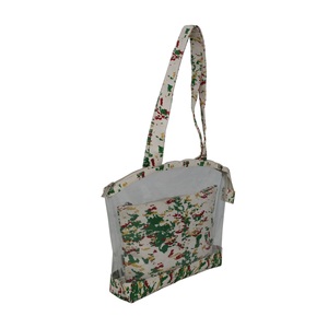 Bolsa de Cosméticos de PVC 2 en 1, Bolso Tote de Moda con Interior de Lona Transparente de PVC, Cierre Superior con Cremallera, Estilo Transparente - Product Image 2