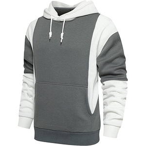 เสื้อฮู้ดดี้ปักลายคุณภาพสูงแบบสั่งทำพิเศษสำหรับผู้ชาย แนวแอคทีฟแวร์ ประดับด้วยคริสตัลแบบฮอตฟิกซ์ ลุคซันเฟด ซักย้อมสีเอซิด - Product Image 6