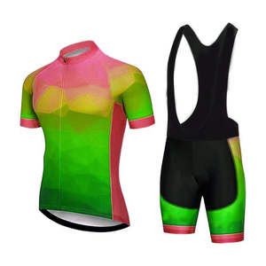 Ensemble de Vêtements de Cyclisme OEM en Gros – Maillot et Cuissard Personnalisés, Légers, Respirants, Séchage Rapide, 100% Polyester, Confortables - Product Image 4