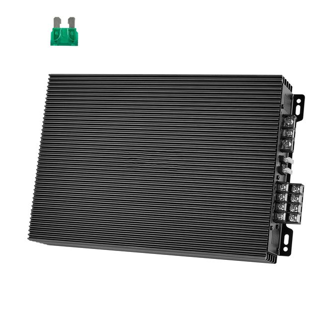 4-Channel Car Audio Amplifier 2 Ohm Stable Bridgeable Class A/B Full Range 4x200W @ 4 Ohm 4x400W @ 2 Ohm Power Output