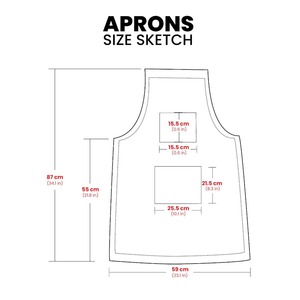 Tablier de luxe industriel en toile cirée avec fermeture éclair, durable, réglable, à bretelles croisées, pour chef, barbier, charpentier, porte-outils LCA-0076 - Product Image 5