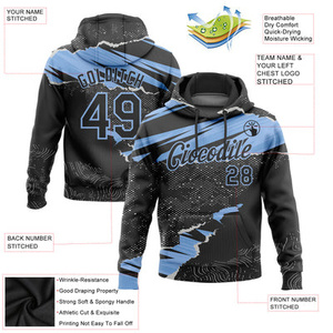 Sudadera con estampado visual personalizado, fabricación por sublimación en poliéster para etiquetas de ropa - Product Image 2