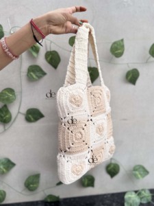 Hot Sale Summer Beach Straw Bags Bohemian Crochet Handmade Handbag Women Shoulder Bag Stylish Sea Grass <b>Square</b> Bag - Product Image 2