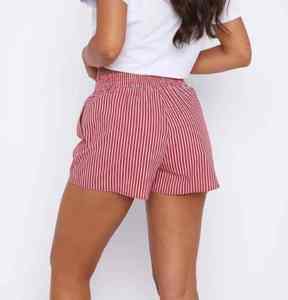 Pantalones Cortos de Punto Jersey Suave para Dormir, Ropa de Noche Transpirable, Ropa Cómoda para Estar en Casa, Elásticos, Tela Suave, Casuales para Mujer - Product Image 5