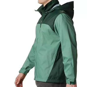 Men's Blue Polyester Windproof Turn-down Collar Casual Autumn Regular Fit Solid Color Button Closure <b>Coach</b> Jacket For Sale - Product Image 6