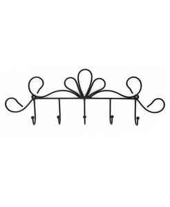 Timeless Metal <b>Wall</b> <b>Key</b> <b>Holder</b> Organizer With Elegant Decorative Iron Design For Every Home Interior Style - Product Image 1