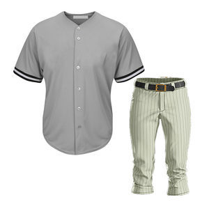 Uniforme de baseball à manches courtes, grande taille, fabriqué au Pakistan, en matière première fraîche, design original, logo frontal, nouvelle arrivée, tenue d'entraînement - Product Image 1
