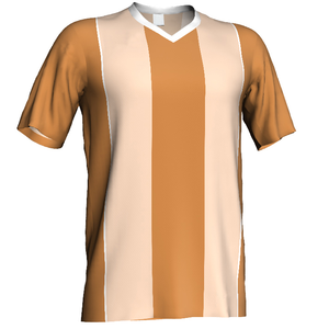 Camiseta de Rugby Personalizada para Hombre, Cómoda, Deportiva, con Tela Absorbente de Sudor y Diseño de Rayas Chevron - Product Image 1