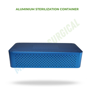 Contenedor de esterilización para sistema de tornillos pediculares espinales, caja de almacenamiento de instrumentos quirúrgicos de aluminio, estuche para autoclave de columna vertebral - Product Image 2