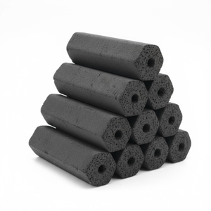Briquettes de charbon de coco à combustion longue durée, forme hexagonale, haute énergie calorifique, combustible pour barbecue - Product Image 3
