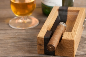 Cenicero Cuadrado de Aluminio sin Humo, Estilo Americano, para Cigarros, Hecho a Mano, Lujoso y Elegante, Accesorio para Fumar - Product Image 2