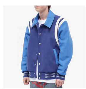 Vestes Letterman en Laine de Haute Qualité Fabriquées sur Mesure pour Hommes avec Logo sur le Devant Anti-Bactérien Hiver - Product Image 3