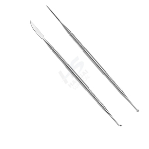 Kit de 5 instruments de modelage dentaire en cire, double extrémité, en acier inoxydable de haute qualité, certifié CE, pour restauration manuelle - Product Image 2